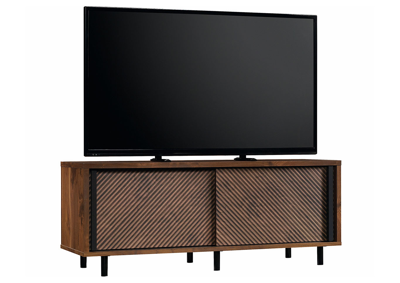 Harvey Park Grand Walnut Entertainment Credenza,Sauder